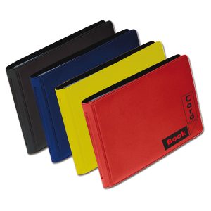 Portacard ad album - 12 scomparti - in PVC gommato 1029 - Alplast - conf. 24 pezzi - immagine 1