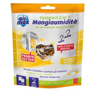 Mangiaumidità appendibile compact 2 in1 - incanto floreale - 50 gr - Air Max - immagine 1