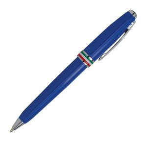 Penna sfera Aldo Domani - punta M - fusto azzurro italia - Monteverde - immagine 1