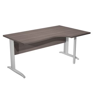 Scrivania Compact Destro - 160 x 60/80/100 cm - piano frassino toscano - Artexport - immagine 1