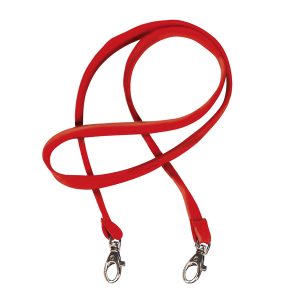 Cordoncino Pass M - raso - lunghezza 85 cm - rosso - Sei Rota - conf. 50 pezzi - immagine 1
