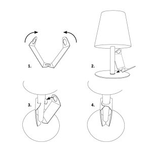 Lampada da tavolo - a led - waterproof - Securit - immagine 2