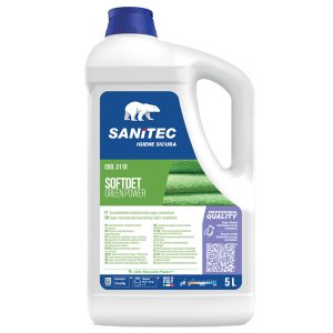 Ammorbidente neutralizzante Softdet Green Power - super concentrato - 5 L - Sanitec - immagine 1