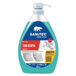 Detergente stoviglie Sani Neopol Piatti - 1 lt - Sanitec - immagine 1