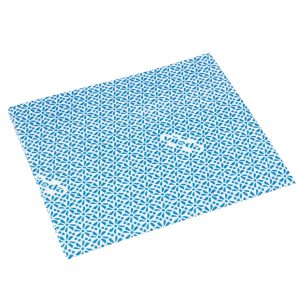 Panno multiuso Wipro - con proprietà antibatteriche - 36 x 42 cm - blu - Vileda - conf. 20 pezzi - immagine 1