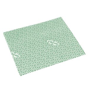 Panno multiuso Wipro - con proprietà antibatteriche - 36 x 42 cm - verde - Vileda - conf. 20 pezzi - immagine 1