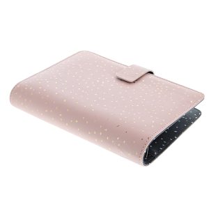 Organiser Confetti - f.to Personal - 187 x 153 x 40 mm - con cinturino - rosa - Filofax - immagine 3
