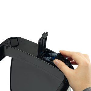 Cestino no touch - con sensore - 30,5 x 30,5 x 69 cm - 35 lt - argento metallizzato - Durable - immagine 4