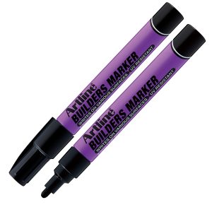 Marcatore permanente - per costruttori - punta tonda 2,3 mm - nero - Artline - immagine 1