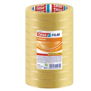 Nastro adesivo Tesafilm - 66 m x 1,5 cm - Tesa - torre 10 pezzi - immagine 1