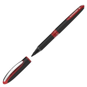 Roller One Sign - punta ultra-smooth 1.0 mm - rosso - Schneider - immagine 1