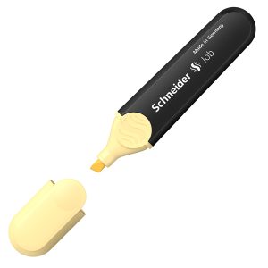 Evidenziatore Job - PPL - punta 1,5 mm - giallo pastello - Schneider - immagine 1