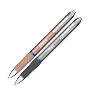 Penna gel a scatto - punta 0.7 mm - fusto colori assortiti metal - blu - Sharpie - immagine 1