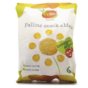 Palline snack - di mais - 40 gr - Vivibio - immagine 1