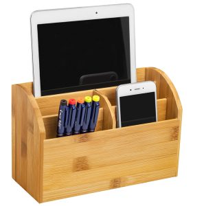 Desk organizer Silva - 100% bambù naturale - Cep - immagine 2