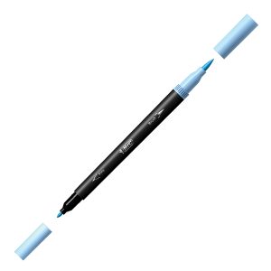 Pennarello Intensity Pastel - dual tip brush - colori assortiti - Bic - conf. 6 pezzi - immagine 5