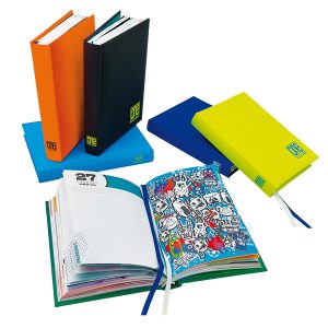Diario maschile - 12 mesi - copertina soft touch - colori assortiti - Blasetti - immagine 1