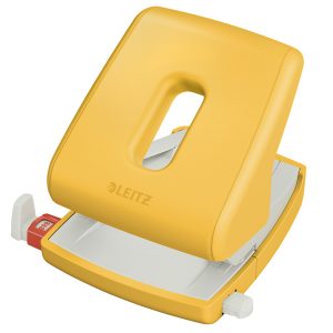 Perforatore Cosy - a 2 fori - giallo - Leitz - immagine 1