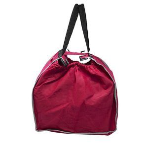 Borsa Eco Bag Magnum - TNT - per carrelli - con ganci - 40 x 36 x 26 cm - rosso - Berni Group - immagine 3