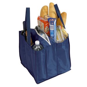 Borsa Comby Bag - per la spesa - a scomparti - 30 x 30 x 30 cm - blu - Berni Group - immagine 1