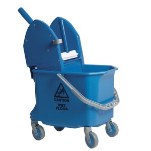 Carrello per pulizie Mono Pro18 - monovasca- 18 L - 29 x 40 x 76 cm - blu - Taxon - immagine 1