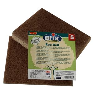Spugna Eco Cell - abrasiva - Arix - conf. 5 pezzi - immagine 1