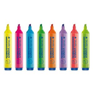 Evidenziatore Tratto Video - colori assortiti - Tratto - boccia 168 pezzi - immagine 2