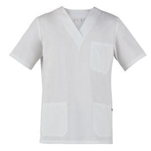 Casacca Jason - unisex - manica corta - taglia XL - bianco - Giblor's - immagine 1