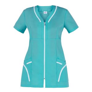 Casacca Altea - da donna - manica corta - taglia L - verde acqua - Giblor's - immagine 1