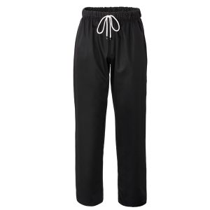 Pantalone cuoco Plutone - unisex - taglia M - nero - Giblor's - immagine 1