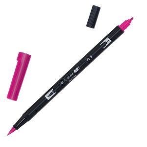 Pennarello Dual Brush 755 - rubine red - Tombow - immagine 1