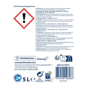 Gel Oxy - per pavimenti - 5 lt - Cif - immagine 2