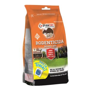 Busta rodenticida - 150 gr - pasta blu - Protemax - immagine 1