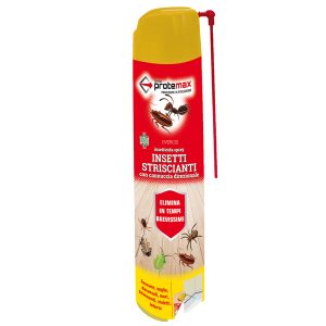 Insetticida Spray - con cannuccia - per insetti striscianti - 500 ml - Protemax - immagine 1