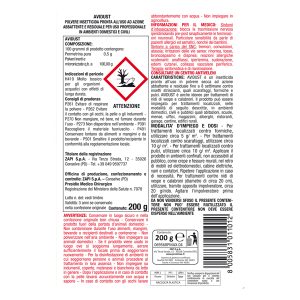 Insetticida per insetti striscianti - in polvere - 200 gr - Protemax - immagine 2