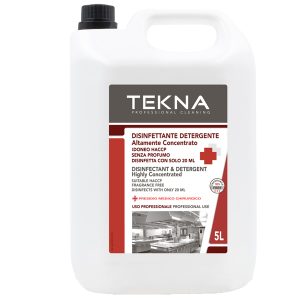 Disinfettante detergente - per superfici - super concentrato - 5 lt - Tekna - immagine 1