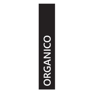 Etichetta adesiva raccolta differenziata - con stampa ORGANICO - 50 x 200 mm - vinile - bianco opaco - Medial International - immagine 1