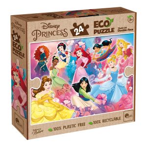 Puzzle maxi eco Disney Princess - 24 pezzi - Lisciani - immagine 1