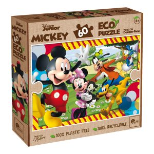 Puzzle maxi eco - Disney Mickey Mouse - 60 pezzi - Lisciani - immagine 1