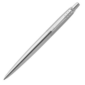 Gift Set DUO - Jotter stainless steel CT sfera + stilografica - punta media - Parker - immagine 2