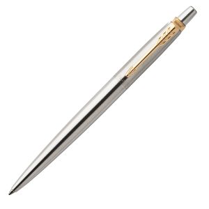Gift Set DUO - Jotter stainless steel GT sfera + stilografica - punta media - Parker - immagine 2