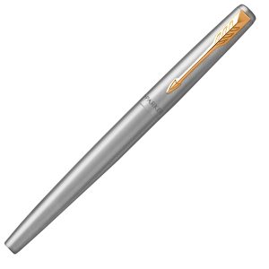 Gift Set DUO - Jotter stainless steel GT sfera + stilografica - punta media - Parker - immagine 4