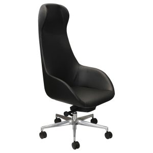 Poltrona direzionale Nida NAP - nero - Unisit - immagine 1