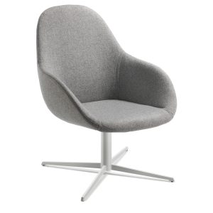 Poltrona direzionale Nida NAD/LI - grigio chiaro - Unisit - immagine 1