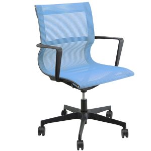 Poltrona direzionale TeknoTKN - con braccioli inclusi - blu - Unisit - immagine 1