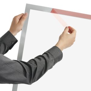 Cornice adesiva Duraframe Poster A1 - 59,4 x 84,1 cm - argento - Durable - immagine 5