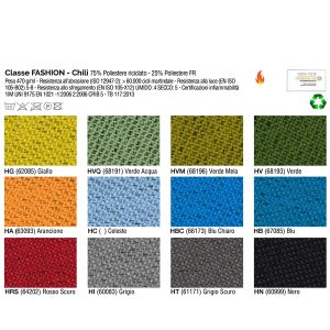 Poltrona semidirezionale Light LLNPRO - con braccioli regolabili - nero - Unisit - immagine 5