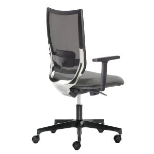 Poltrona semidirezionale Elite concept COTE - con braccioli regolabili - grigio - Unisit - immagine 1