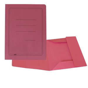 Cartellina 3 lembi - con stampa - 200 gr - 25 x 33 cm - magenta - Cartotecnica del Garda - conf. 50 pezzi - immagine 1