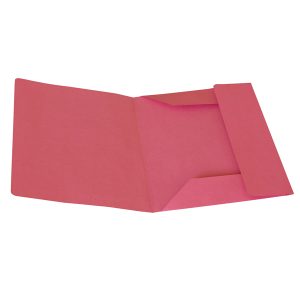 Cartellina 3 lembi - senza stampa - 25 x 33 cm - 200 gr - magenta - Cartotecnica del Garda - conf. 50 pezzi - immagine 1